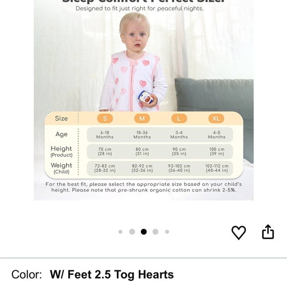 Mama Chito wearable blanket, sleep sack for walker 3 to 4 years old - Picture 5 of 6